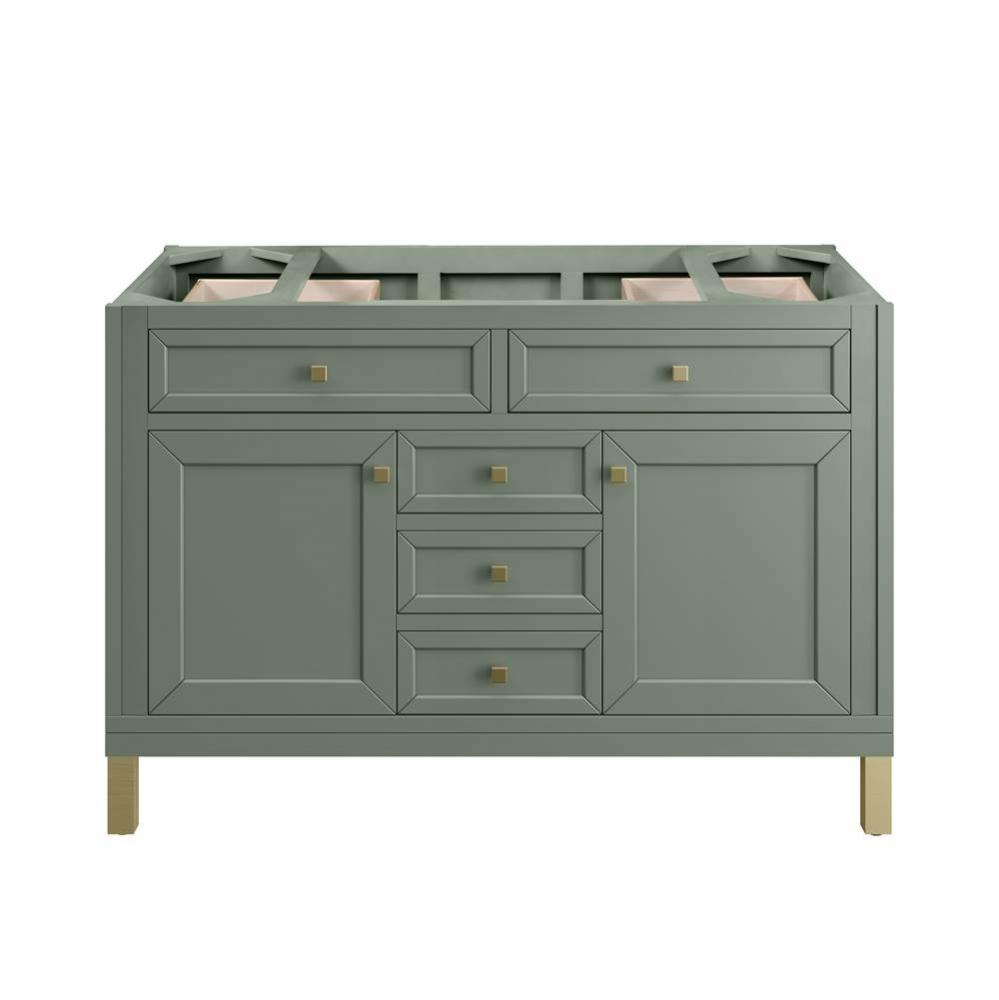 Chicago 48&apos;&apos; Single Vanity Cabinet, Smokey Celadon