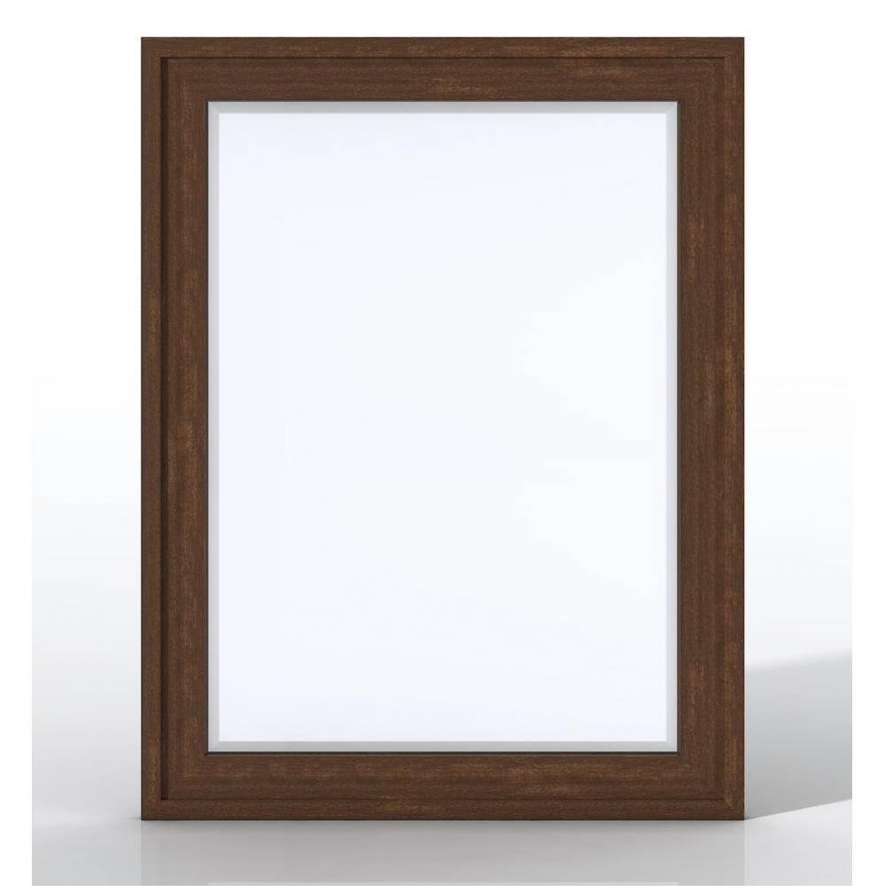 Addison 30&apos;&apos; Rectangular Mirror, Mid-Century Acacia