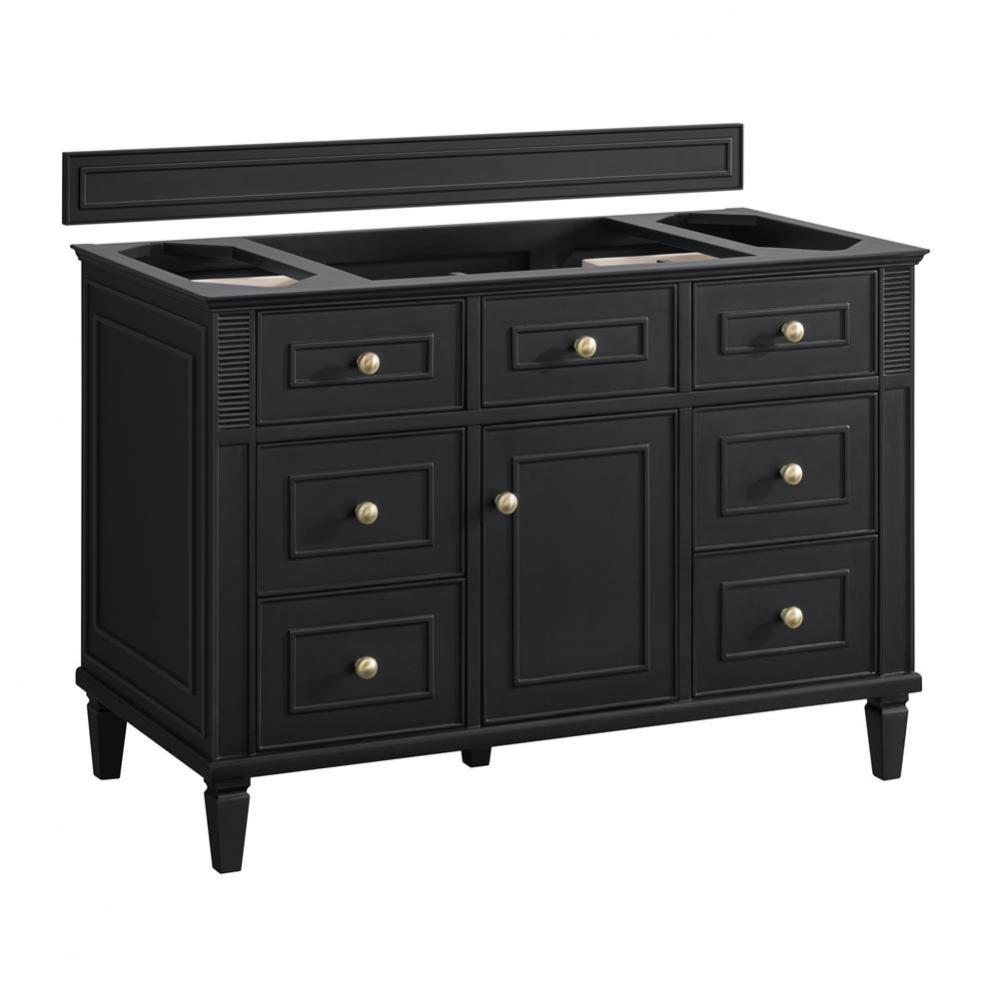 Lorelai 48&apos;&apos; Single Vanity, Black Onyx