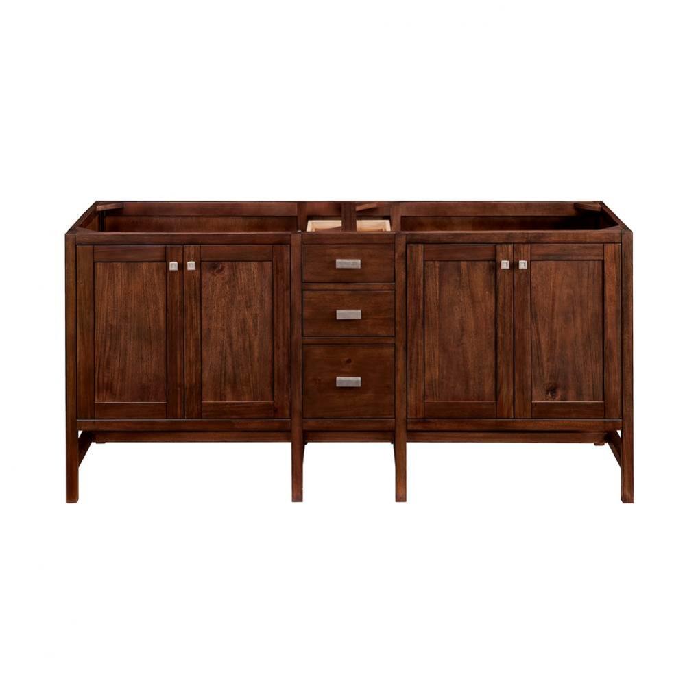 Addison 72&apos;&apos; Double Vanity Cabinet, Mid-Century Acacia