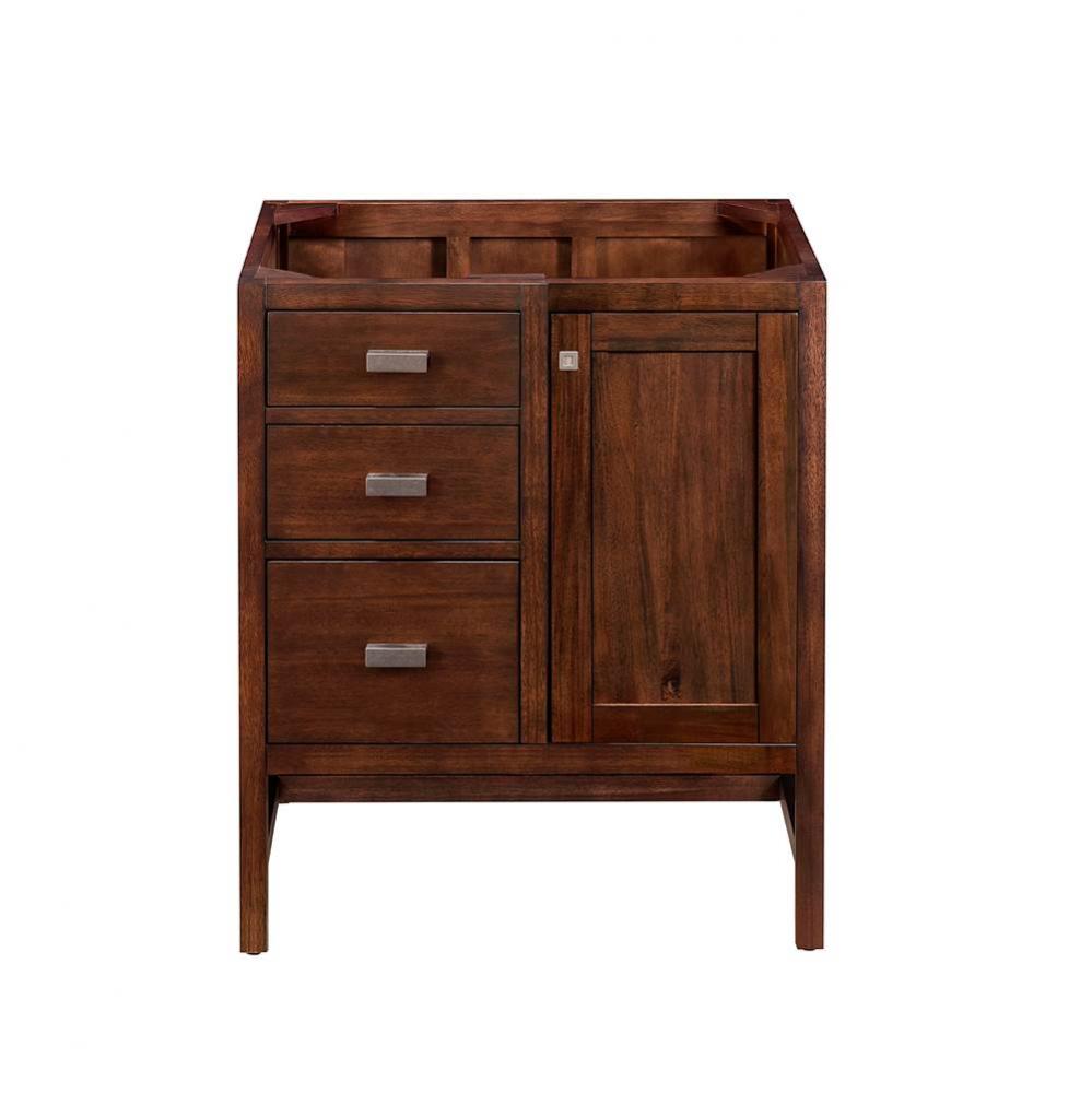 Addison 30&apos;&apos; Single Vanity Cabinet, Mid-Century Acacia