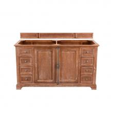 James Martin Vanities 238-105-5611 - Providence 60'' Double Vanity Cabinet, Driftwood