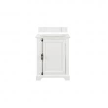 James Martin Vanities 238-105-V26-BW - Providence 26'' Single Vanity Cabinet, Bright White