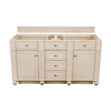 James Martin Vanities 157-V60D-VV - Bristol 60'' Double Vanity, Vintage Vanilla