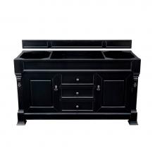 James Martin Vanities 147-114-5331 - Brookfield 60'' Antique Black Single Vanity