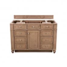 James Martin Vanities 157-V48-WW - Bristol 48'' Single Vanity Whitewashed Walnut