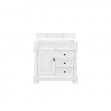 James Martin Vanities 147-V36-BW - Brookfield 36'' Bright White Single Vanity