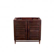 James Martin Vanities 620-V36-BNM - Portland 36'' Single Vanity, Burnished Mahogany