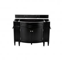 James Martin Vanities 650-V46-BKO - Brittany 46'' Single Vanity, Black Onyx