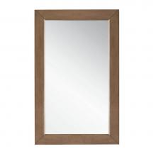 James Martin Vanities 305-M26-WWW - Chicago 26'' Mirror, Whitewashed Walnut