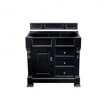 James Martin Vanities 147-114-5536 - Brookfield 36'' Antique Black Single Vanity