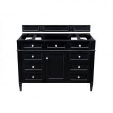 James Martin Vanities 650-V48-BKO - Brittany 48'' Single Vanity Cabinet, Black Onyx