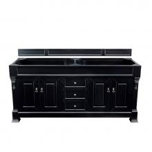 James Martin Vanities 147-114-5731 - Brookfield 72'' Antique Black Double Vanity