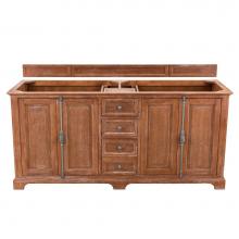 James Martin Vanities 238-105-5711 - Providence 72'' Double Vanity Cabinet, Driftwood