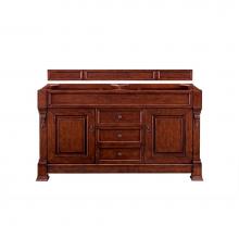 James Martin Vanities 147-114-5681 - Brookfield 60'' Warm Cherry Double Vanity