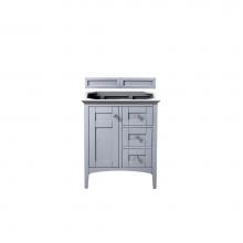 James Martin Vanities 527-V30-SL - Palisades 30'' Single Vanity, Silver Gray