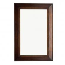 James Martin Vanities 620-M28-BNM - Portland 28'' Rectangular Mirror, Burnished Mahogany