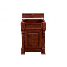 James Martin Vanities 147-114-V26-WCH - Brookfield 26'' Warm Cherry Single Vanity