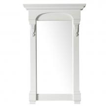 James Martin Vanities 147-M26-BW - Brookfield 26'' Mirror, Bright White