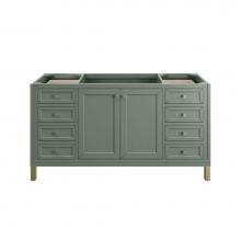 James Martin Vanities 305-V60S-SC - Chicago 60'' Single Vanity Cabinet, Smokey Celadon