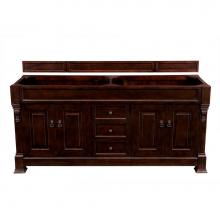 James Martin Vanities 147-114-5761 - Brookfield 72'' Burnished Mahogany Double Vanity