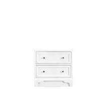 James Martin Vanities 825-DU26-BW - De Soto 26'' Drawer Unit, Bright White