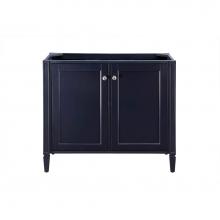 James Martin Vanities E652-V39.5-NVB - Britannia 39.5'' Single Vanity Cabinet, Navy Blue