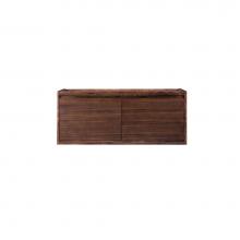 James Martin Vanities 805-V47.3-WLT - Mantova 47.3'' Single Vanity Cabinet, Mid-Century Walnut