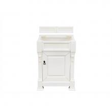 James Martin Vanities 147-V26-BW - Brookfield 26'' Bright White Single Vanity