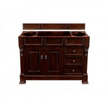 James Martin Vanities 147-114-5266 - Brookfield 48'' Burnished Mahogany Single Vanity