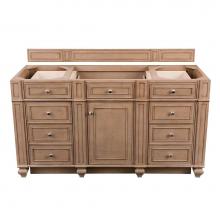 James Martin Vanities 157-V60S-WW - Bristol 60'' Single Vanity Whitewashed Walnut