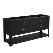 James Martin Vanities D704-V72-CBO - Lucian 72'' Double Vanity, Carbon Oak