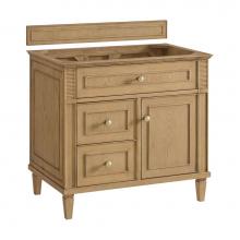 James Martin Vanities 424-V36-LNO - Lorelai 36'' Single Vanity, Light Natural Oak