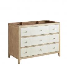 James Martin Vanities D604-V48-SHG - Celeste 48'' Single Vanity, Sunwashed Oak with Embossed Shagreen