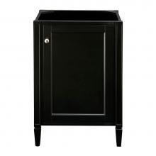 James Martin Vanities E652-V24-BKO - Britannia 24'' Single Vanity Cabinet, Black Onyx