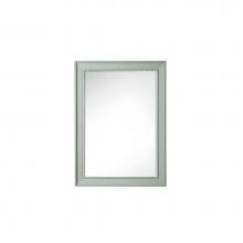 James Martin Vanities 157-M29-SGR - Bristol 29'' Rectangular Mirror, Sage Green