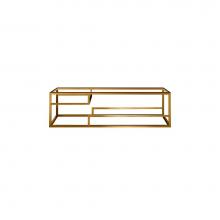 James Martin Vanities 983-B59-GLD - 59'' Cabinet base for Columbia Cabinets, Radiant Gold