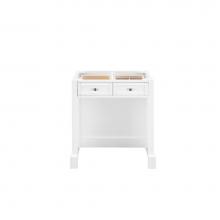 James Martin Vanities 825-CU30-BW - De Soto 30'' Countertop Unit, Bright White