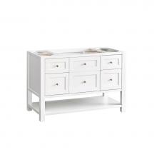 James Martin Vanities 330-V48-BW - Breckenridge 48'' Single Vanity Cabinet, Bright White