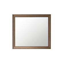 James Martin Vanities 157-M44-WW - Bristol 44'' Rectangular Mirror, White Washed Walnut