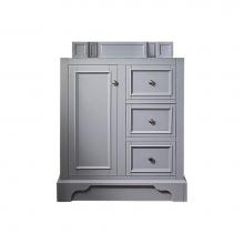 James Martin Vanities 825-V30-SL - De Soto 30'' Single Vanity Cabinet, Silver Gray