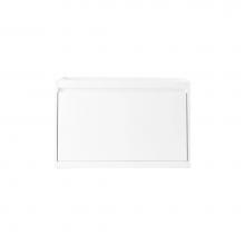 James Martin Vanities 805-V31.5-GW - Mantova 31.5'' Single Vanity Cabinet, Glossy White