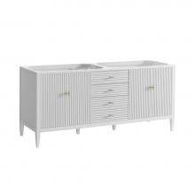 James Martin Vanities 485-V72-BW - Myrrin 72'' Vanity, Bright White