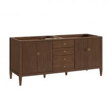 James Martin Vanities 485-V72-WLT - Myrrin 72'' Vanity, Mid Century Walnut