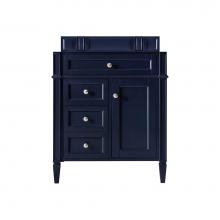 James Martin Vanities 650-V30-VBL - Brittany 30'' Single Vanity Cabinet, Victory Blue