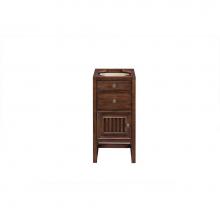 James Martin Vanities E645-B15L-MCA - Athens 15'' Cabinet w/ Drawers & Door, Mid Century Acacia