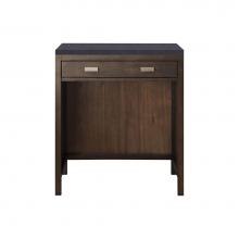 James Martin Vanities E444-CU30-MCA-3CSP - Addison 30'' Free-standing Countertop Unit (Makeup Counter), Mid Century Acacia w/ 3 CM