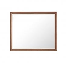 James Martin Vanities 735-M48-WWW - Glenbrooke 48'' Mirror, Whitewashed Walnut