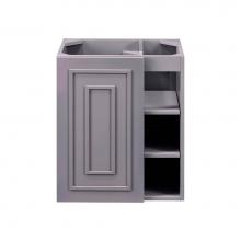 James Martin Vanities E110-V24-GSM - Alicante' 24'' Single Vanity Cabinet, Grey Smoke