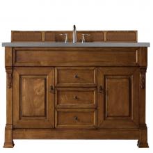 James Martin Vanities 147-114-5371-3GEX - Brookfield 60'' Single Vanity, Country Oak w/ 3 CM Grey Expo Quartz Top